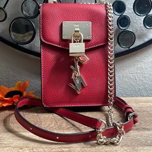 DKNY leather crossbody